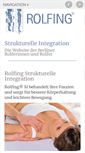 Mobile Screenshot of berlin-rolfing.de